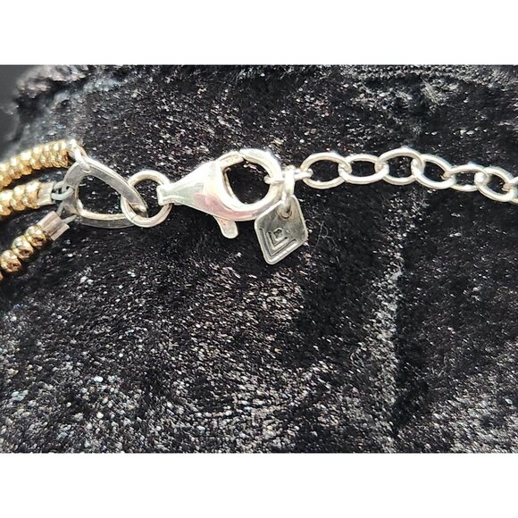 Silpada N1591 Metallic Bronze Glass Seed Bead 3-Strand Necklace - Picture 3 of 4